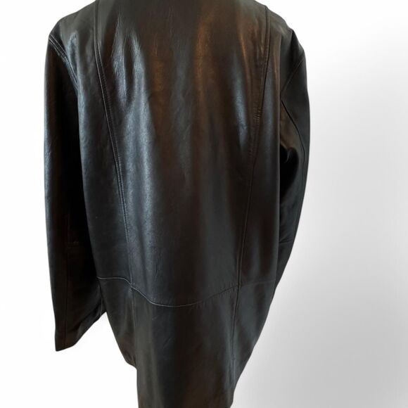 Colebrook & Company Vintage 90's, Soft leather Women's Black Jacket XL - Picture 8 of 8